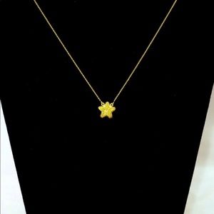 KATE SPADE 14Kt GOLD plated Mini Starfish NECKLACE